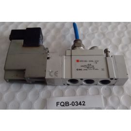 SMC SY5120-5YO-01F-Q Solenoid/Pilot Stand-Alone Pneumatic Control Valve Used
