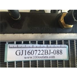 valeo automobile radiator w/fan new no box