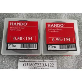 HANDO Thickness Gauge Feeler Gauge 0.50x1M F-050