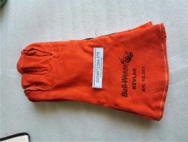 Bull-Welder kevlar 10.397 Lashandsch Welding glove Red split leather 