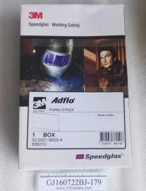 3M Adflo Speedglas Prefilter 836010 52-0001-6655-4 5-Pack