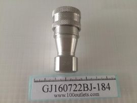 NITTO KOHKI SP/SP-A/SP-V CUPLA STAINLESS VACUUM SHUT-OFF VALVES 2S 1/2" Female