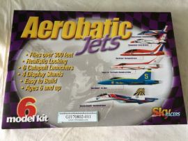 Aerobatic 6 Jets Model Airplanes Sky Racers Model kit launchers display age 6+ AG9300