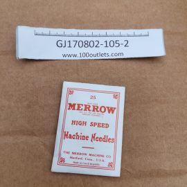 25/Pack MERROW Sewing Needles HIGH SPEED 5SDT GB 110/5