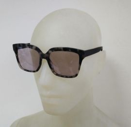 Clive Somers Panama Sunglasses standard and Progressive lens Black/White Frame with light grey lens