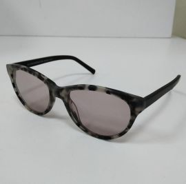 Clive Somers Sydney Sunglasses standard and Progressive lens Black/White Frame with light grey lens