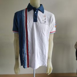 Le Mans GULF OIL POLO Shirt Steve McQueen OFFICIAL LICENSED