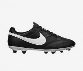 US7.5 EU40.5 Nike Premier 599427-018 Black Kangaroo/Goat Leather Soccer Cleats