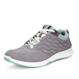 EU38 US7-7.5 Ecco Exceed Stellar Ladies Sneaker 870003-02244 TITANIUM