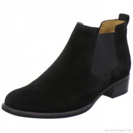 Gabor 51.640.17 women's Boots pull-on ankle boot in black suede