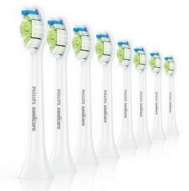 Pack of 8 Philips DiamondClean White Replacement Heads HX6068/26