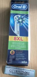 Pack 8 Braun Oral-B CrossAction Electric Toothbrush Replacement Heads 8XL