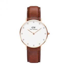 Daniel Wellington Women's Watch Classy St Mawes Rose gold 34mm DW00100075