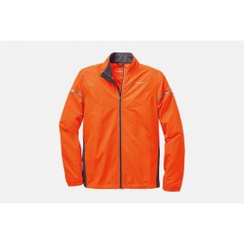 Brooks Men's Essential Running Jacket IV Brite Orange/Anthracite S