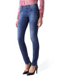 DIESEL Grupee Stretch Womens Blue Jeans WASH 0836X SUPER SLIM SKINNY LOW WAIST W30/L32