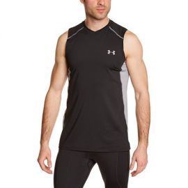 Under Armour 1257467-001 Men's Raid Sleeveless T-Shirt Black M