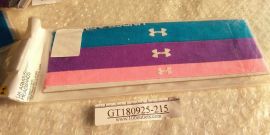 Under Armour 3 Pack ArmourGrip Headbands Purple/cyber Orange Adult 