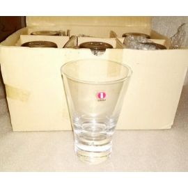 Box of 6 Iittala Aarne 25cl Whisky Glassware Old Fashioned Glenfiddich Labeled