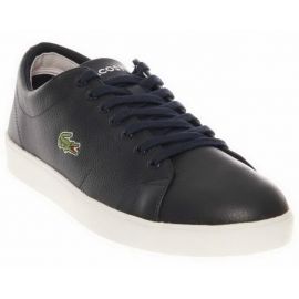 EU44 LACOSTE MARCEL CUP SSL Sneakers Dark Blue Leather 7-27SPM1061DB4