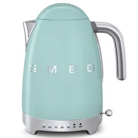 Smeg KLF02PGEU Retro style Variable Temperature Kettle Pastel Green 1.7L