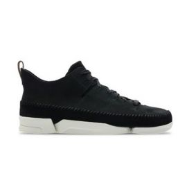 EU39  Clarks Trigenic Flex Women's Suede Lace Up Sneaker Black Nubuck 26107556