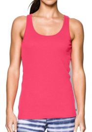  M  Under Armour Women's Double Threat Tank Pink 1253915-683