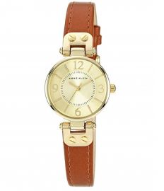 Anne Klein Women's Manhattan Quartz Watch 10/N9442CHHY with Analogue Display and Leather Bracelet 