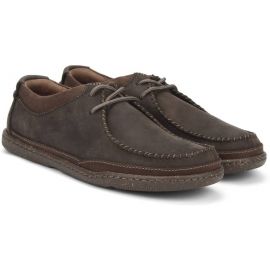  EU41.5   Clarks trapill pace dark brown leather Men Shoes 26114989