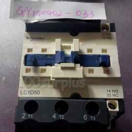 SCHNEIDER LC1D50…C  UE380V LE50A USED like new