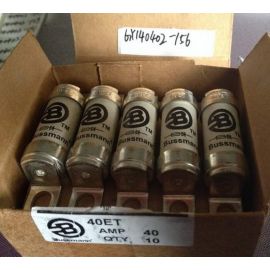 Box of 10 Bussmann 40ET Fast fuse 690V 40A BS88:4 $8/pc