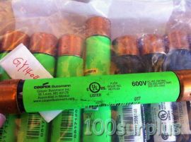 Cooper Bussmann Fusetron FRS-R-2 600V 2A Time Delay Fuse
