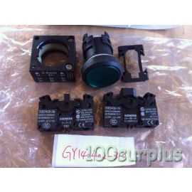 Siemens 3SB3 206-0AA41 3ZX1012-0SB30-1AA1 Push button switch