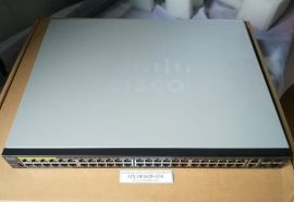 Cisco SG350-52MP 52-port Gigabit PoE Managed Switch Power & Case