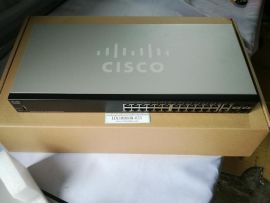 Cisco SF350-24 24-Port 10/100 Managed Switch Power & Case