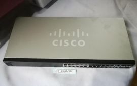 Cisco SF250-24 24-Port 10/100 Smart Switch Power & Case