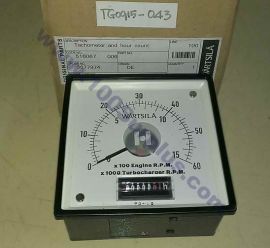 Wartsila Tachometer and hour count 516067 006 for W20 W4L20/7786 engine