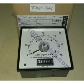 Wartsila Tachometer and hour count 516067 006 for W20 W4L20/7786 engine