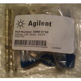 Agilent 5080-8750 Fittings 1/8 Inc Brass PK/20 