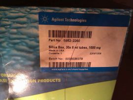 Agilent 5982-2260 Silica 6 ml tubes 1000mg Box of 30