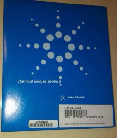 Agilent G3170-64009 5975 Hardware USER INFO Kit