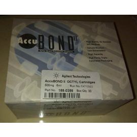 Agilent Technologies 188-0356 AccuBOND II OCTYL (C8) Cartridges 500mg 6ml box of 30 NEW