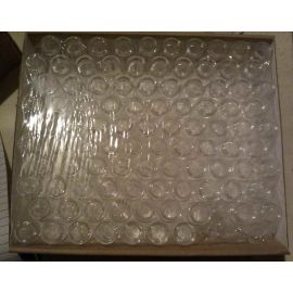 Agilent Laboratory Glassware 5182-0837, Flat Bottom Headspace Vials, 20ml 95/pk