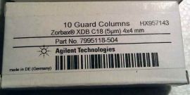Agilent Technologies 7995118-504 ECLIPSEXDB-C18GRD 5um 4X4MM Pack of 10 guard columns