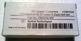 Agilent Technologies 79925SB-504 Lichrospher 60 Rp SER 5uM 4 x 4mm Pack of 10 guard columns