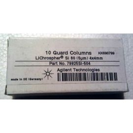 Agilent Technologies 79925SI-504 Lichrospher 60 Si SER 5uM 4*4mm Pack of 10 guard columns