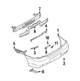 Subaru COVER BMPR SD LWERSRH 57731FE370