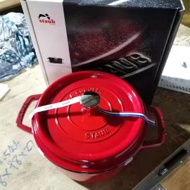 Staub 1102206 Round Cocotte Pot 22 Cm Cherry 40509-825-0