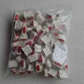 100pcs rocker switch KCD3 white