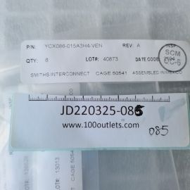 6sets SMITHS INTERCONNECT YCX086-015A3H4-VEN COAX PIN ASSEMBLY RG-316