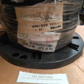 BELDEN 7700A  B591000 Coax - High-Flex S-Video Cable 230 AWG FPFASRVFLRSTPARA Black, Matte